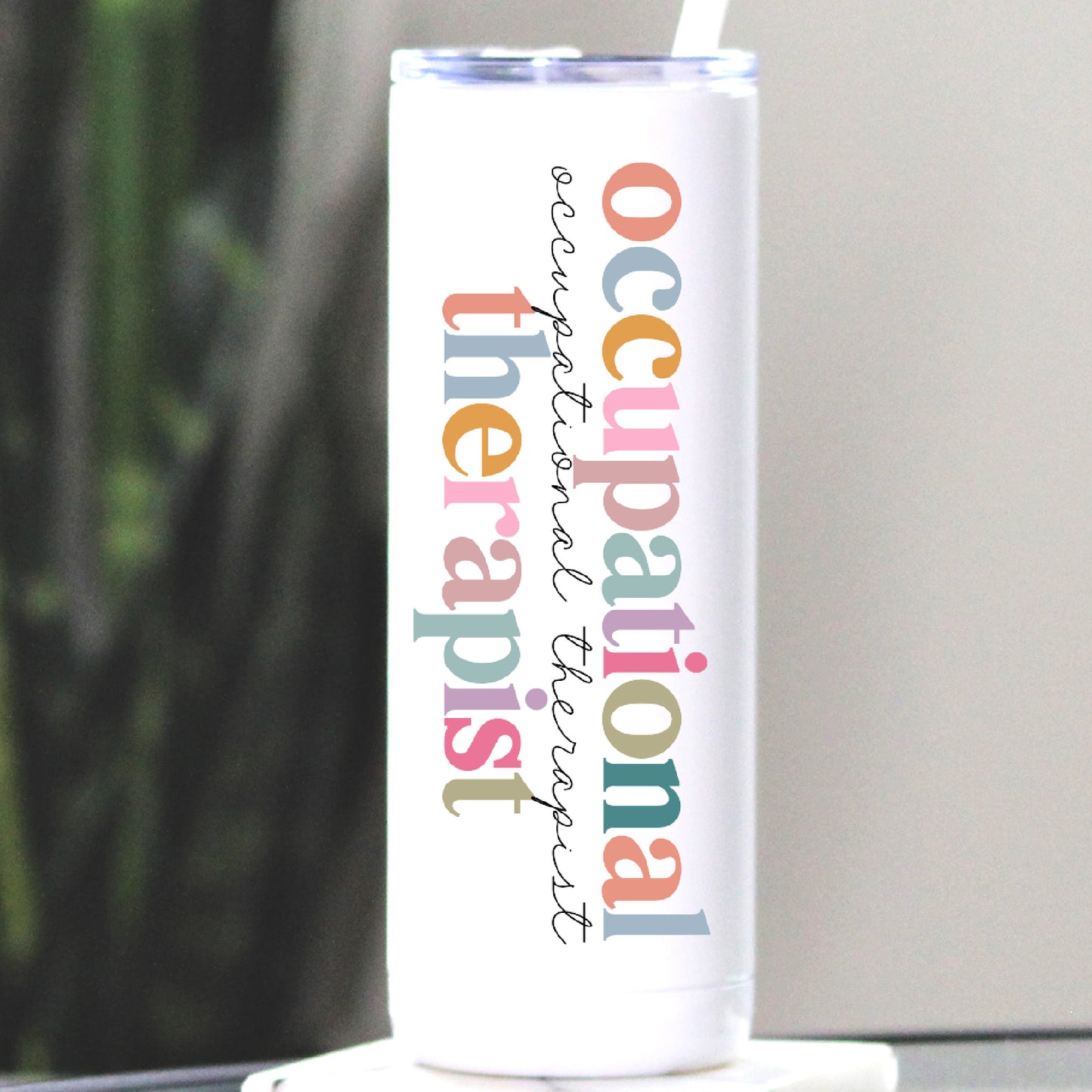20 oz Maker Personalized Occupational Therapist Tumbler