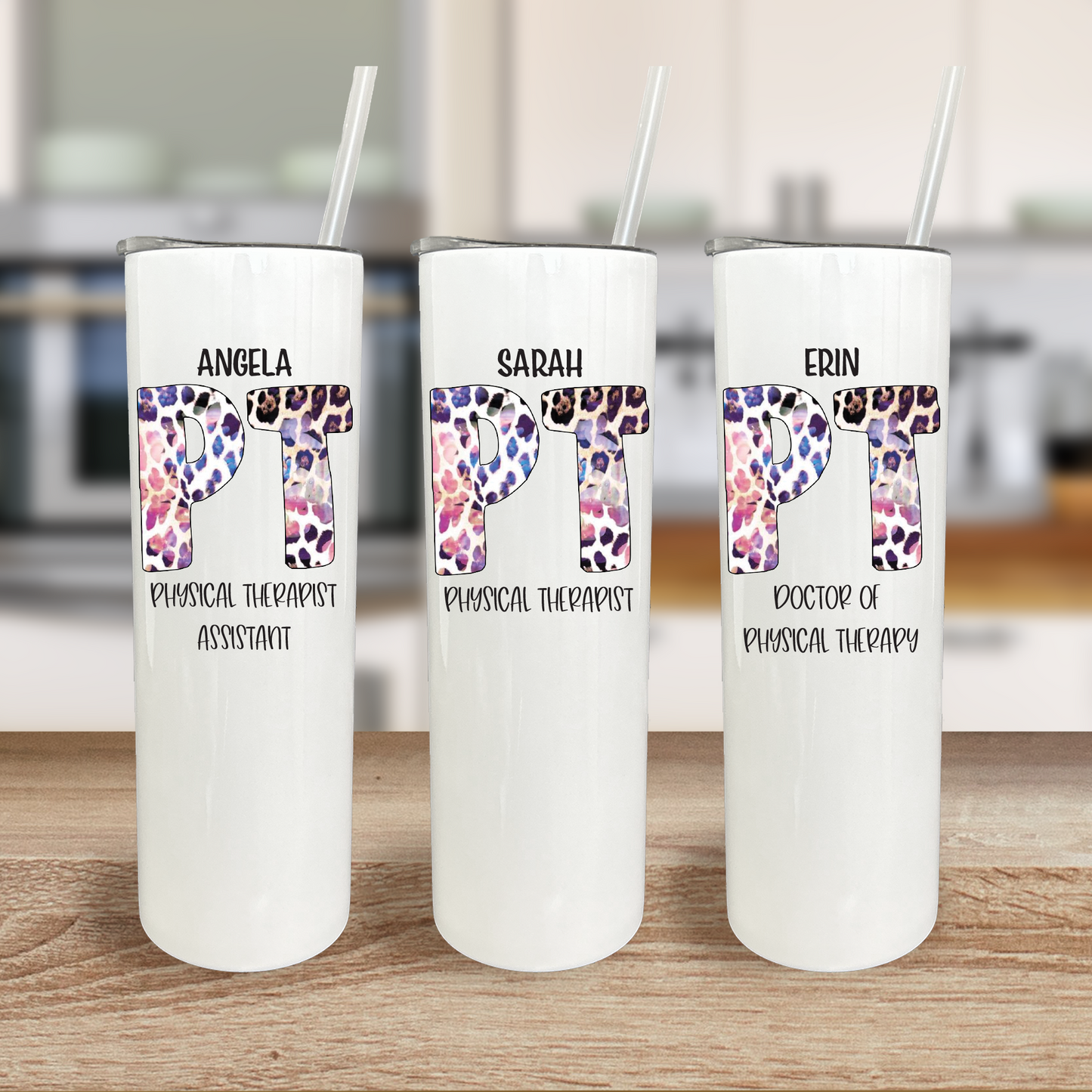 30 oz Personalized Physical Therapist Tumbler