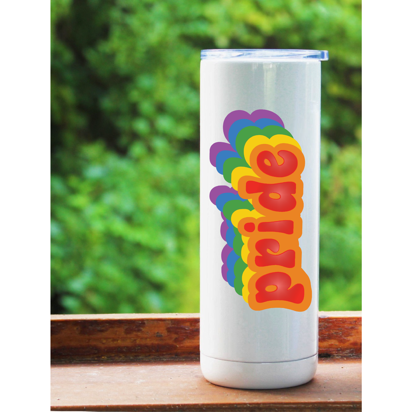 20 oz Maker Personalized Retro Pride Tumbler