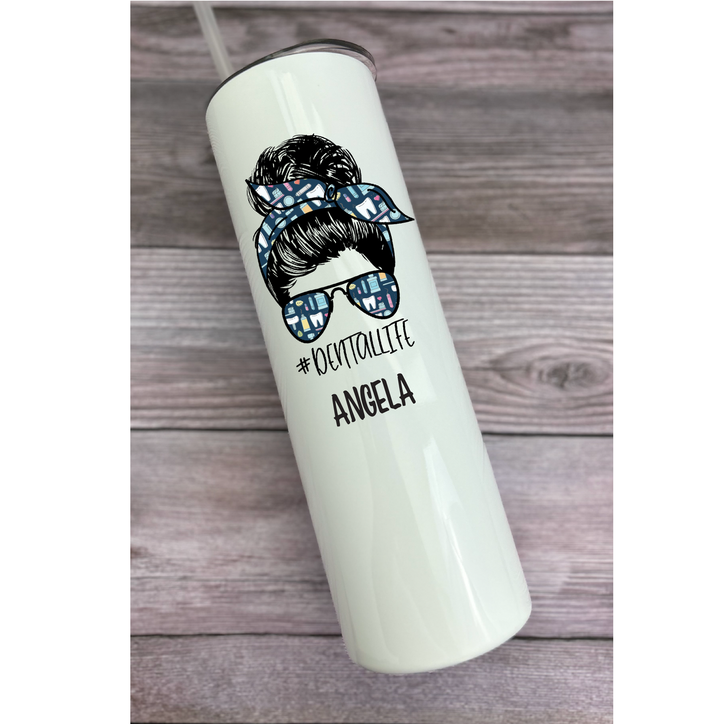 30 oz Personalized Dental Life Tumbler