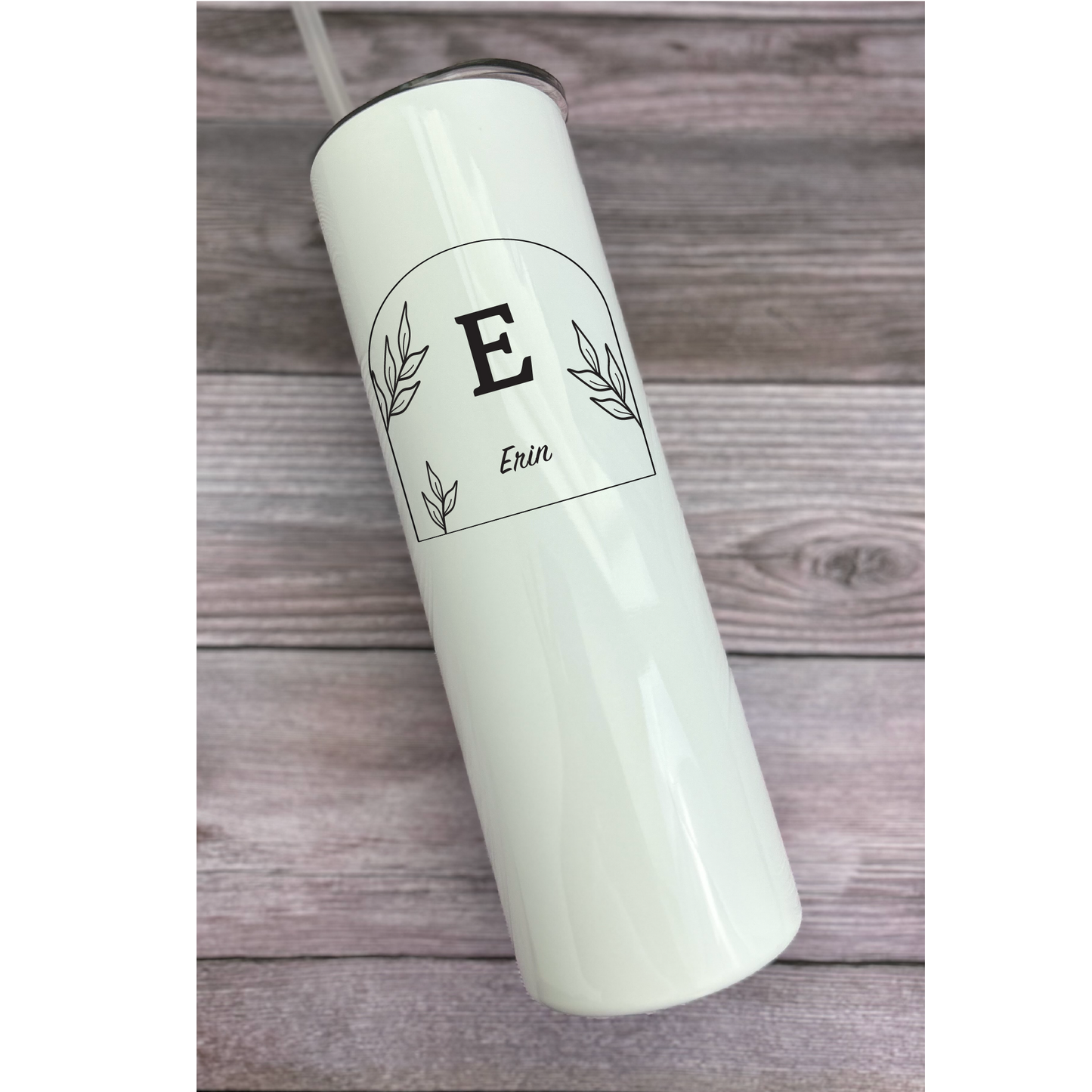 30 oz Personalized Monogram Arch Tumbler