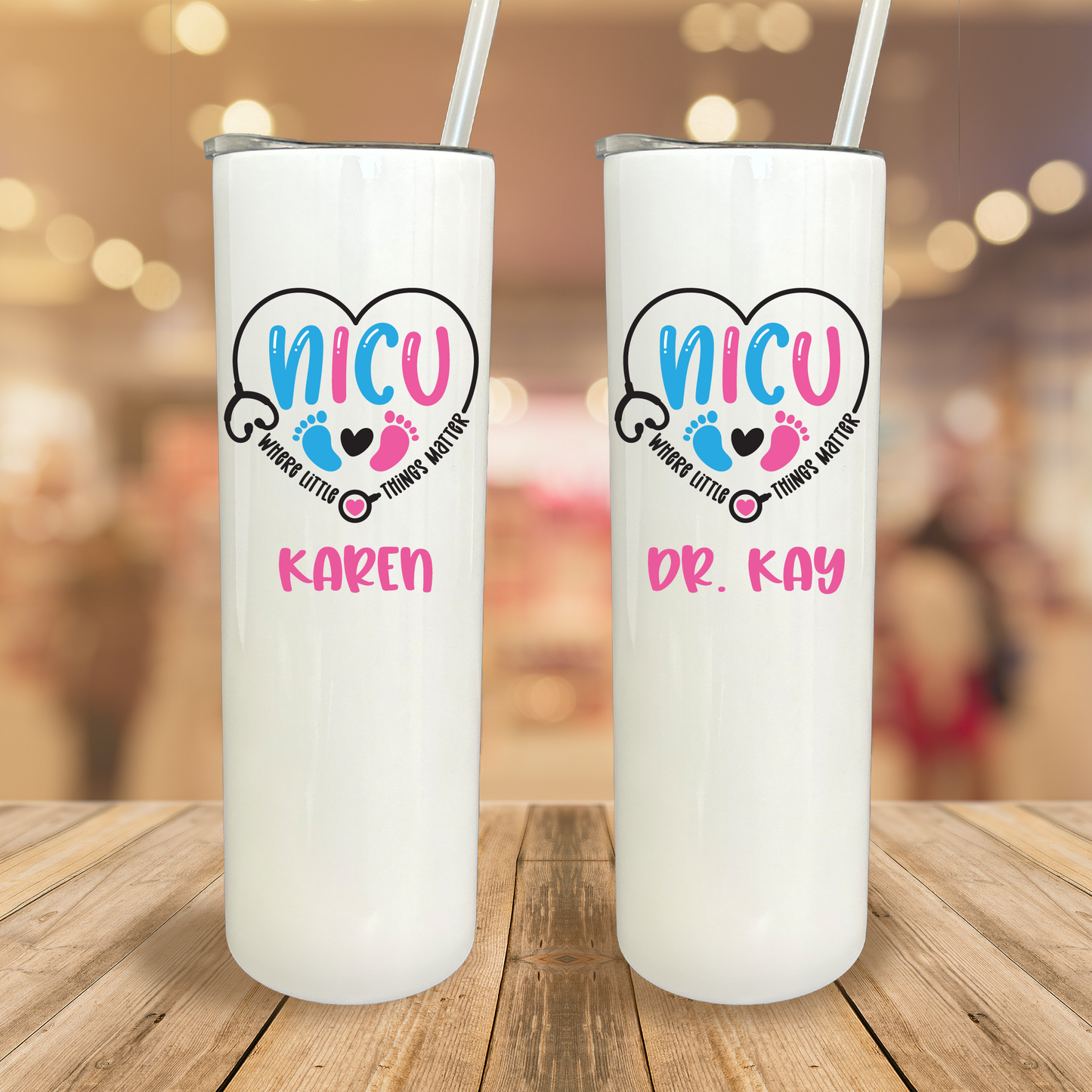 30 oz Personalized NICU Tumbler