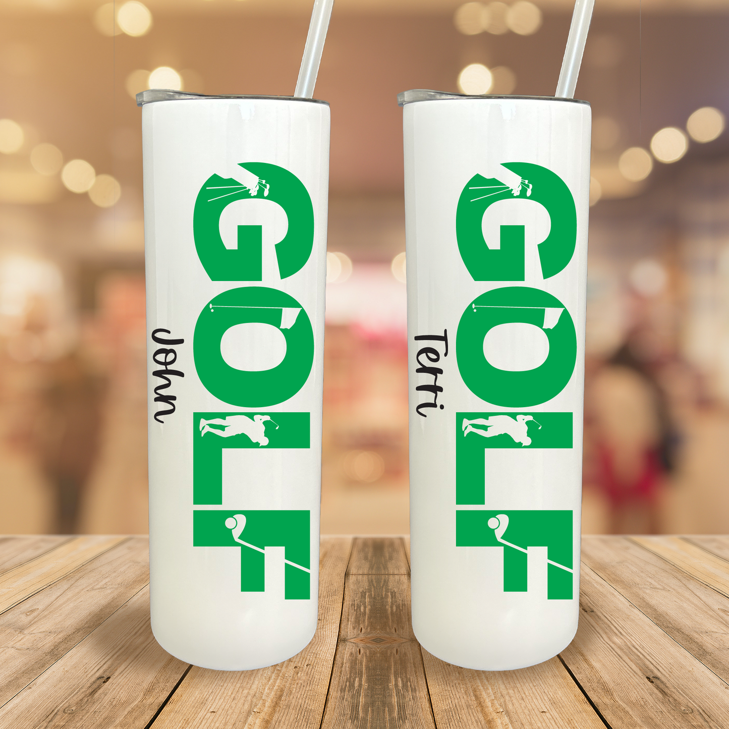 30 oz Personalized Golf Tumbler