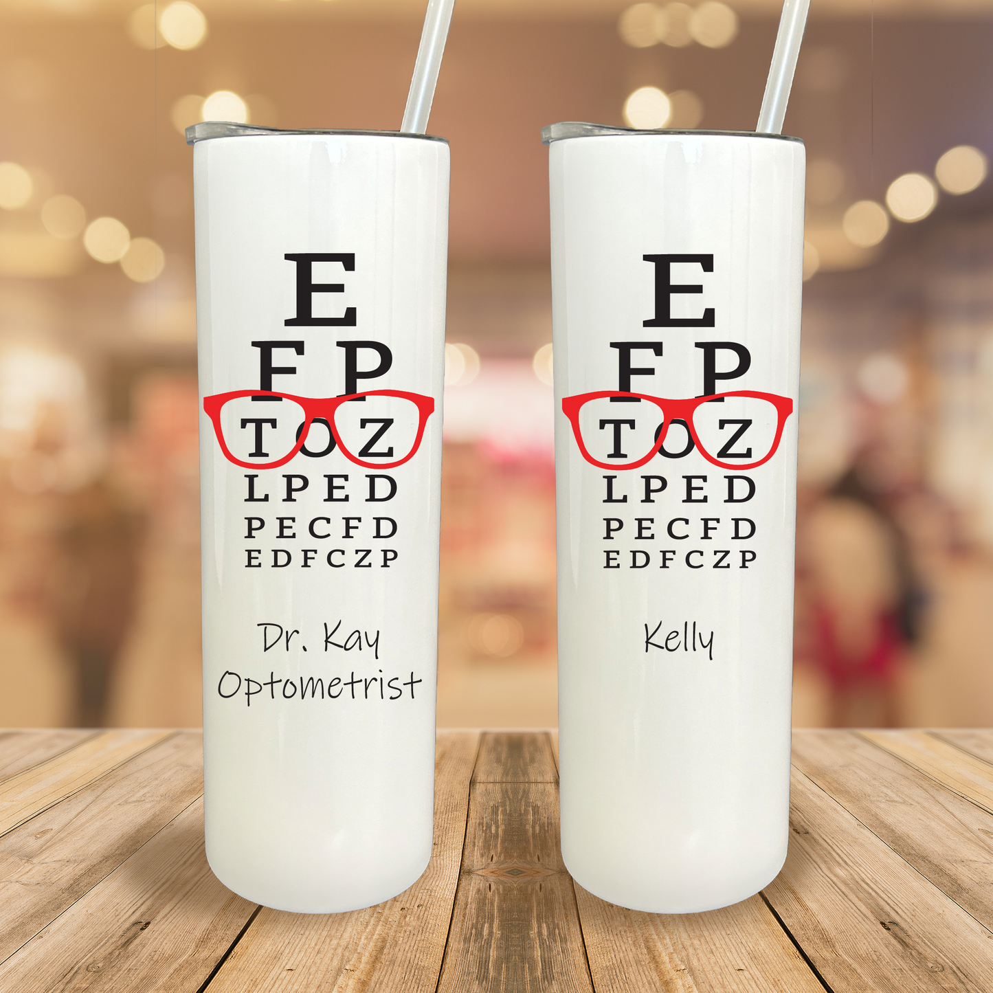30 oz Personalized Optometry Tumbler