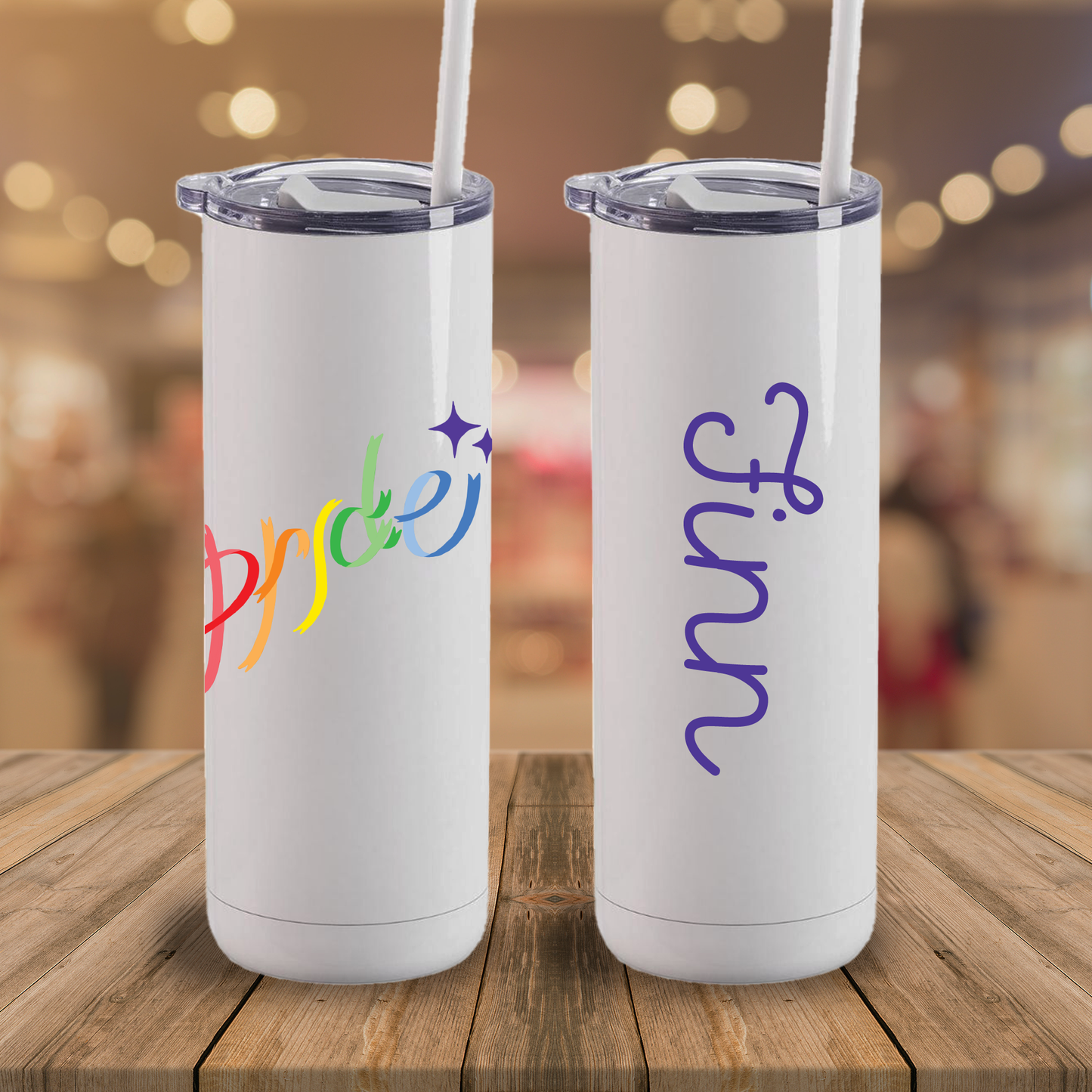 20 oz Maker Pride Ribbon Tumbler