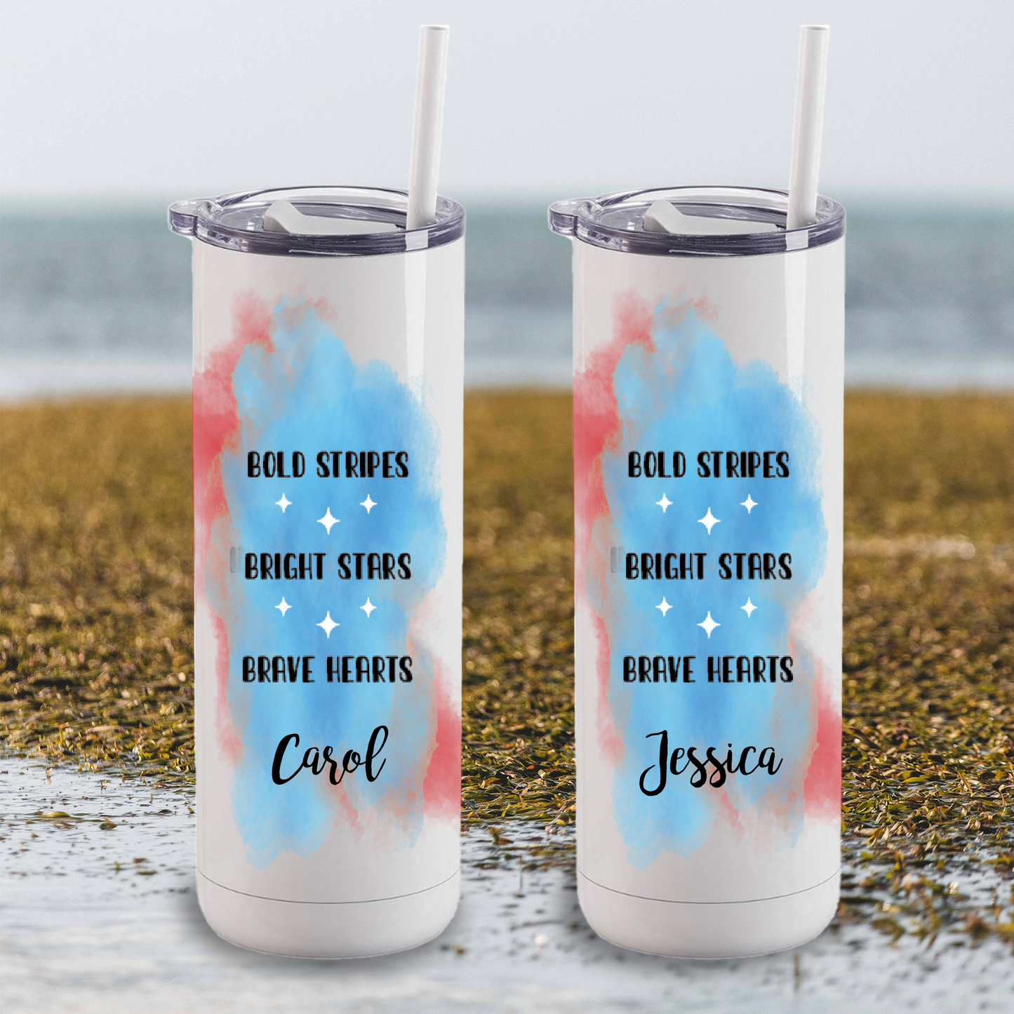 20 oz Maker Personalized Independence Day Tumbler