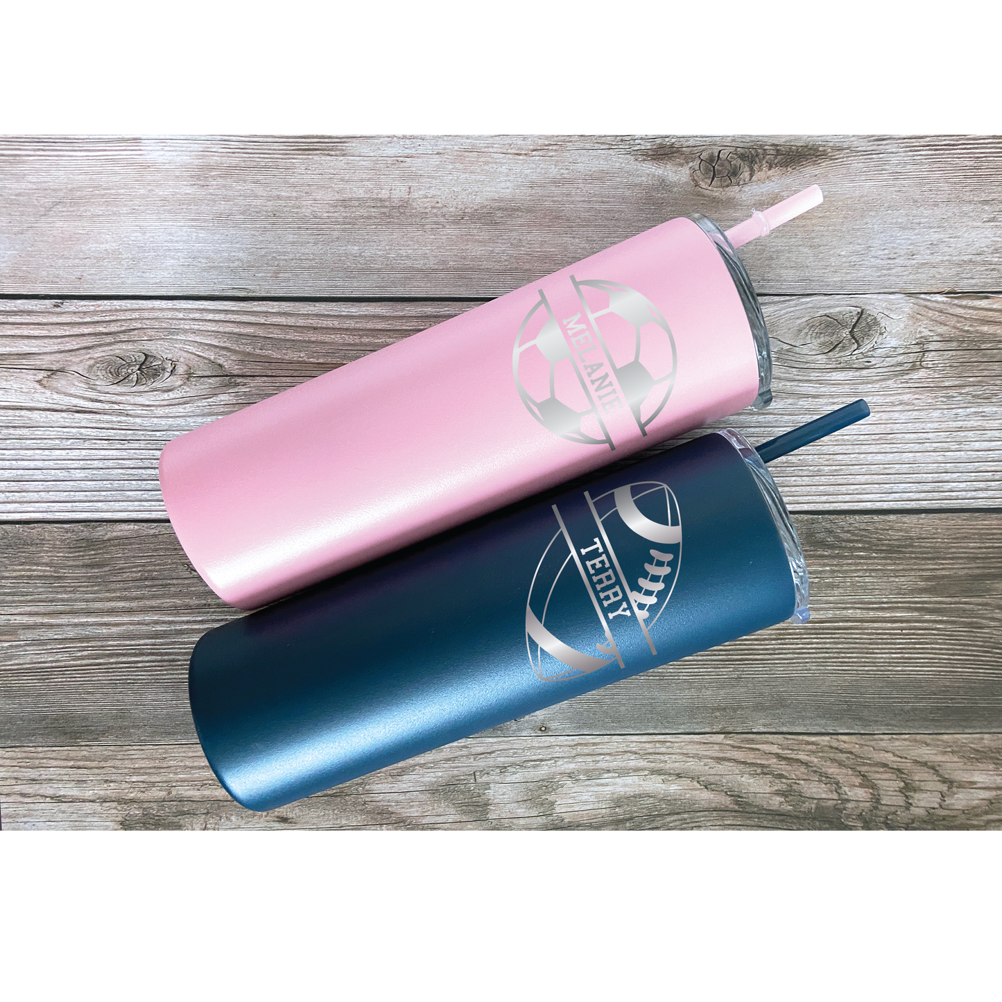 20 oz Personalized Sport Coach Tumbler - Laser Engraved