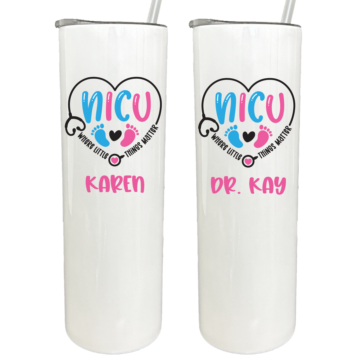 30 oz Personalized NICU Tumbler