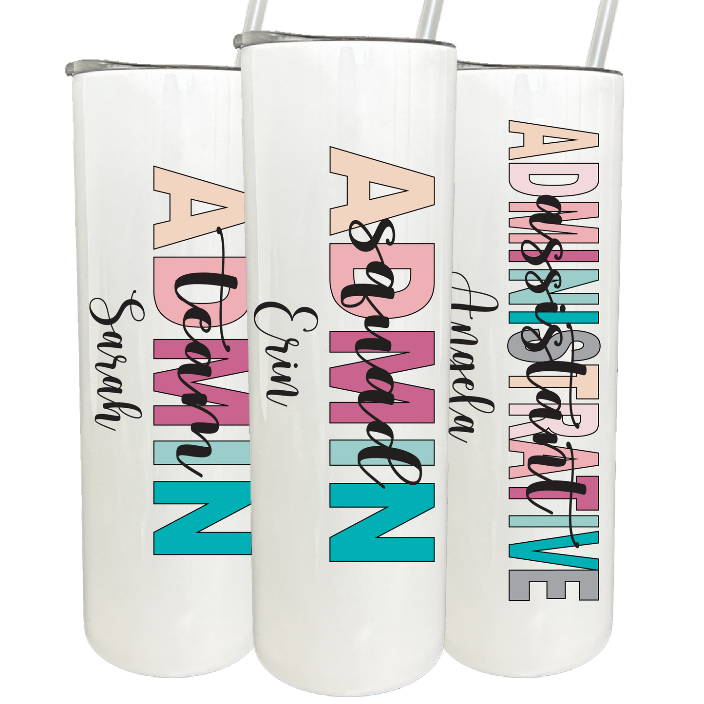 30 oz Personalized Administrative Assistant Tumbler