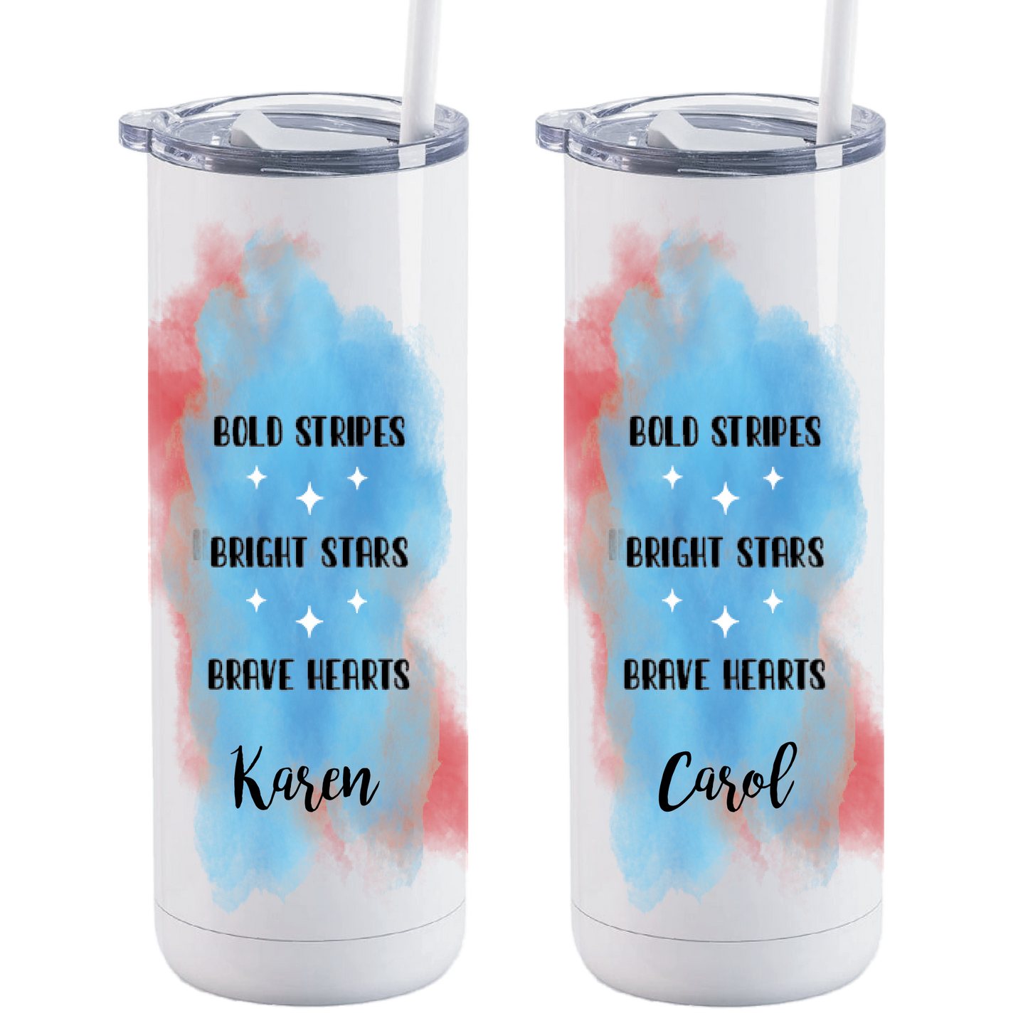 20 oz Maker Personalized Independence Day Tumbler
