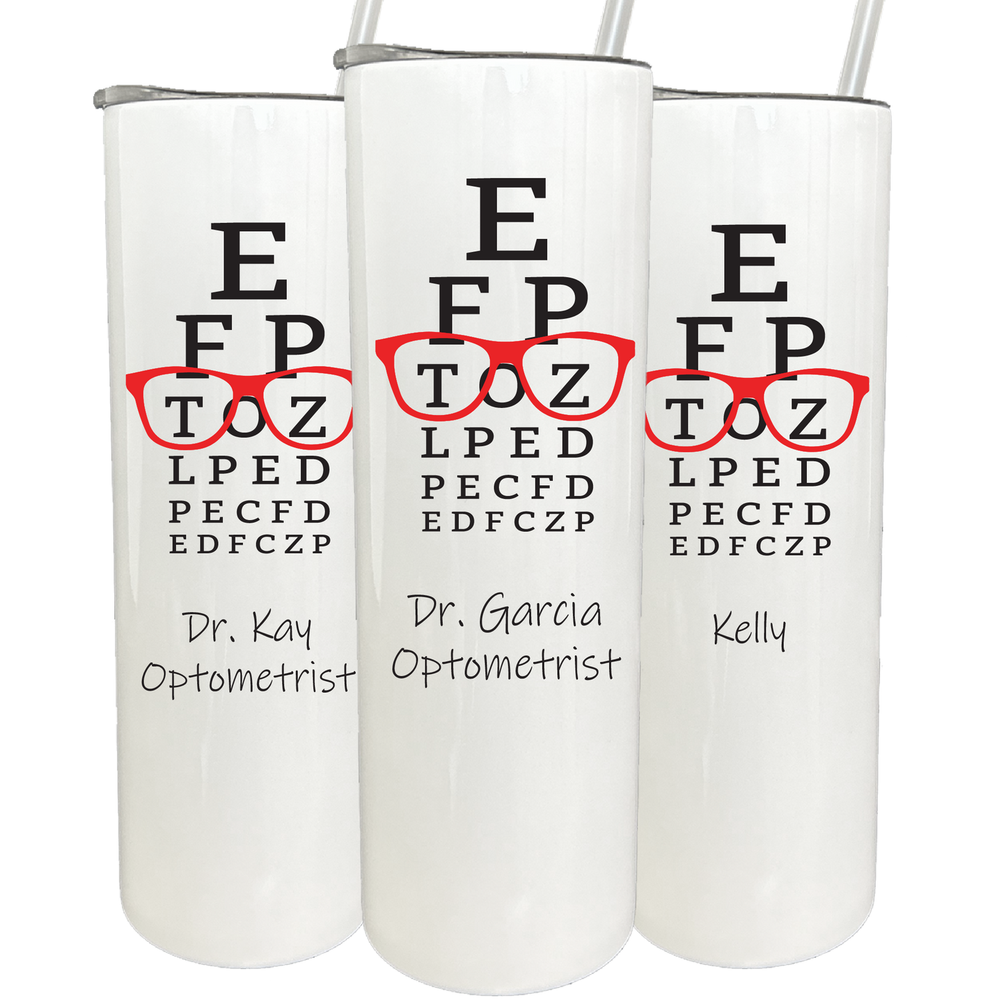 30 oz Personalized Optometry Tumbler