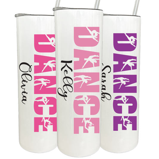 30 oz Personalized Dance Tumbler
