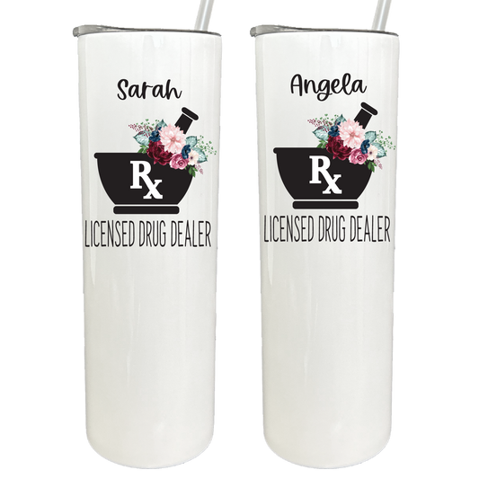 30 oz Personalized Pharmacist LDD Tumbler