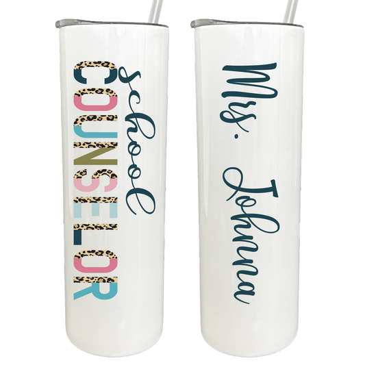 30 oz Personalized Counselor Tumbler
