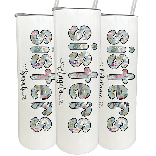 30 oz Personalized Sister Tumbler