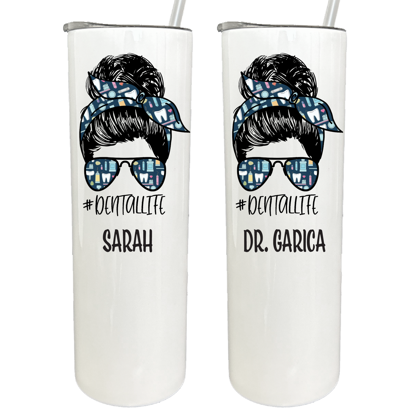 30 oz Personalized Dental Life Tumbler