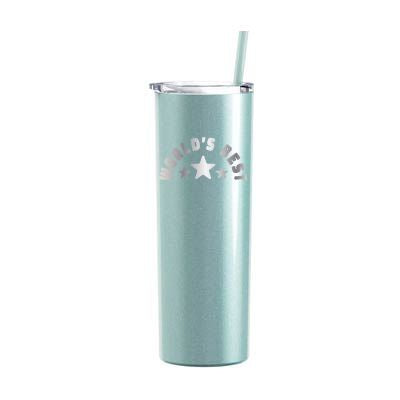 22 oz Personalized "World's Best" Tumbler Laser Engraved