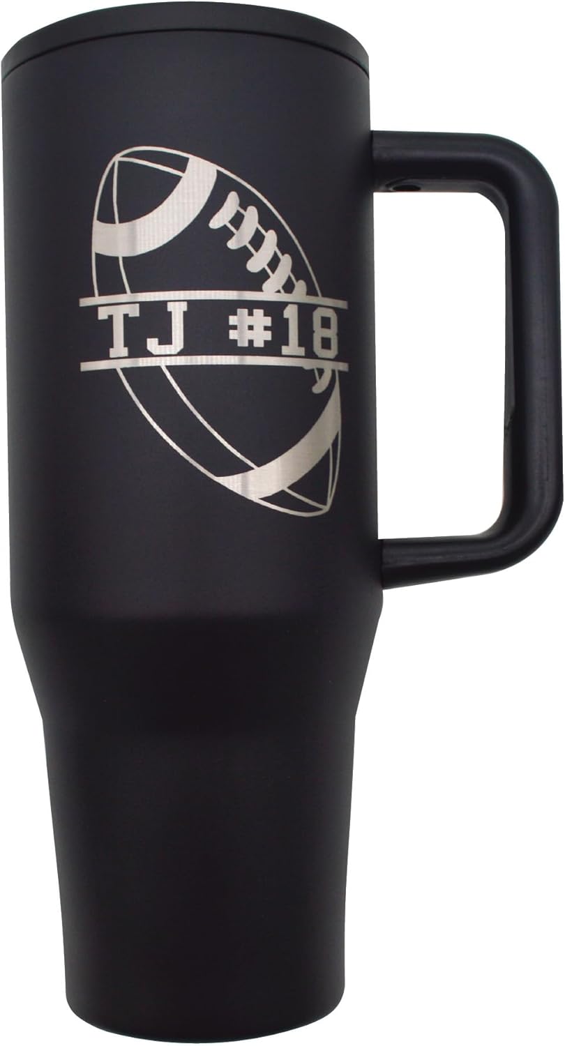 AVITO Personalized Coach Gift - Laser Engraved - Vacuum Insulated - 40 oz Tumbler with Lid - Sports Tumbler - Coach Coffee Mug - Coach Appreciation - End of Year Gift
