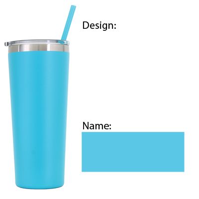 22 oz Personalized Dad Tumbler - Laser Engraved