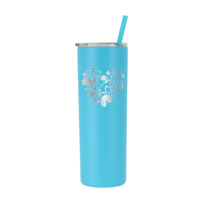 20 oz Personalized Optometry Tumbler - Laser Engraved