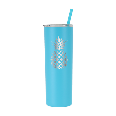 Personalized Pineapple Tumbler - Laser Engraved