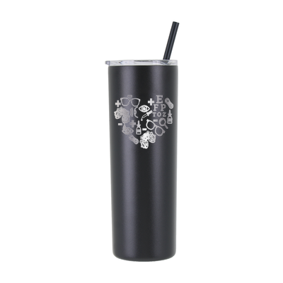 20 oz Personalized Optometry Tumbler - Laser Engraved