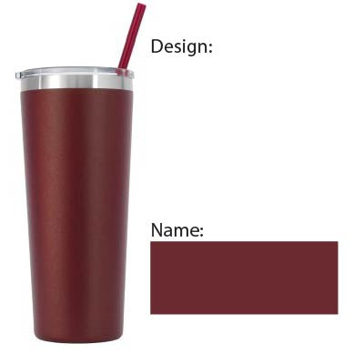 22 oz Personalized Dad Tumbler - Laser Engraved