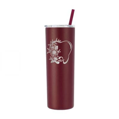 20 oz Personalized Dental Tumbler - Laser Engraved