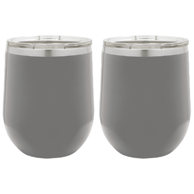 Vaso de vino divertido personalizado de 12 oz - Grabado con láser