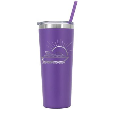Personalized Cruise Tumbler - Laser Engraved