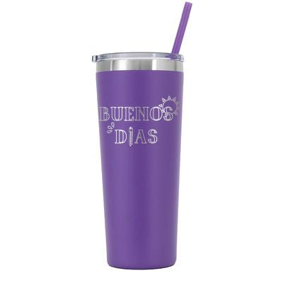 22 oz Personalized Spanish Teacher Tumbler - Laser Engraving