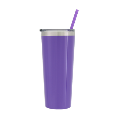 22 oz Personalized Text Tumbler - Vinyl Decal