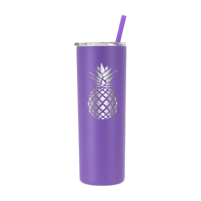 Personalized Pineapple Tumbler - Laser Engraved
