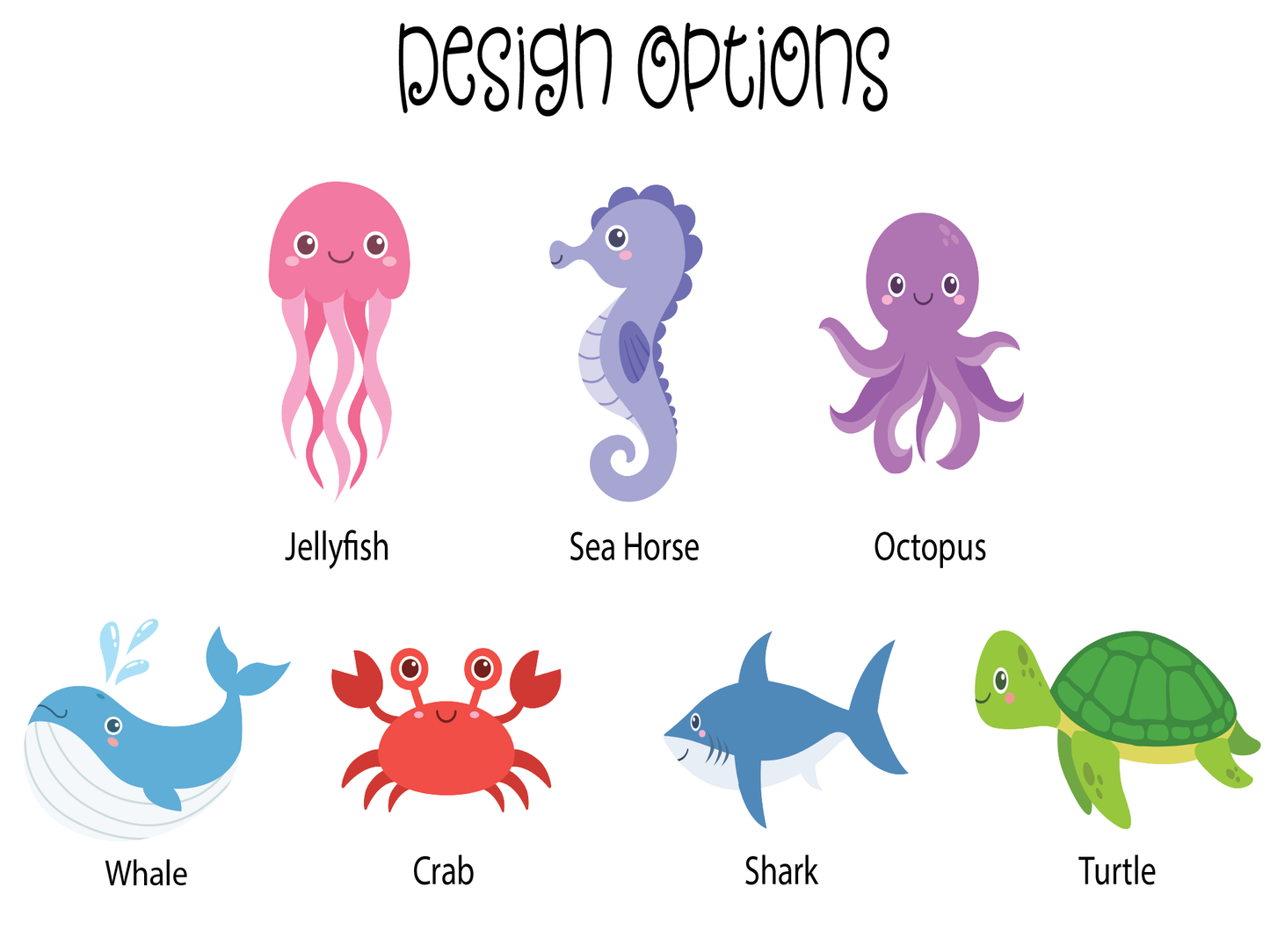 12 oz Kids Ocean Water Bottle