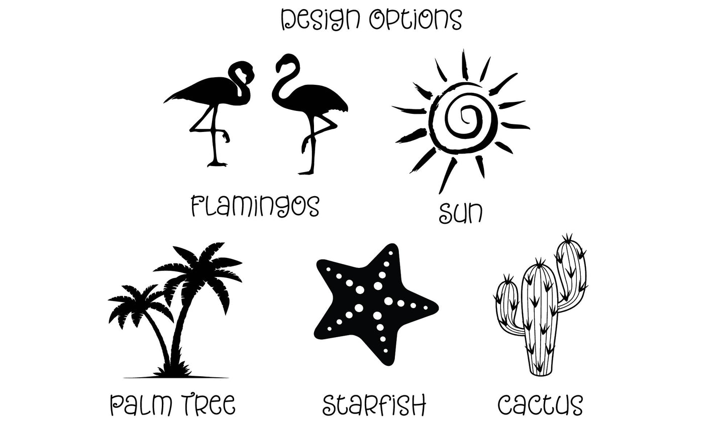 20 oz Personalized Vacation Tumbler - Laser Engraved