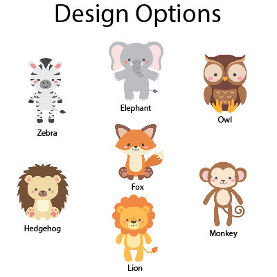 12 oz Kids Animal Water Bottle