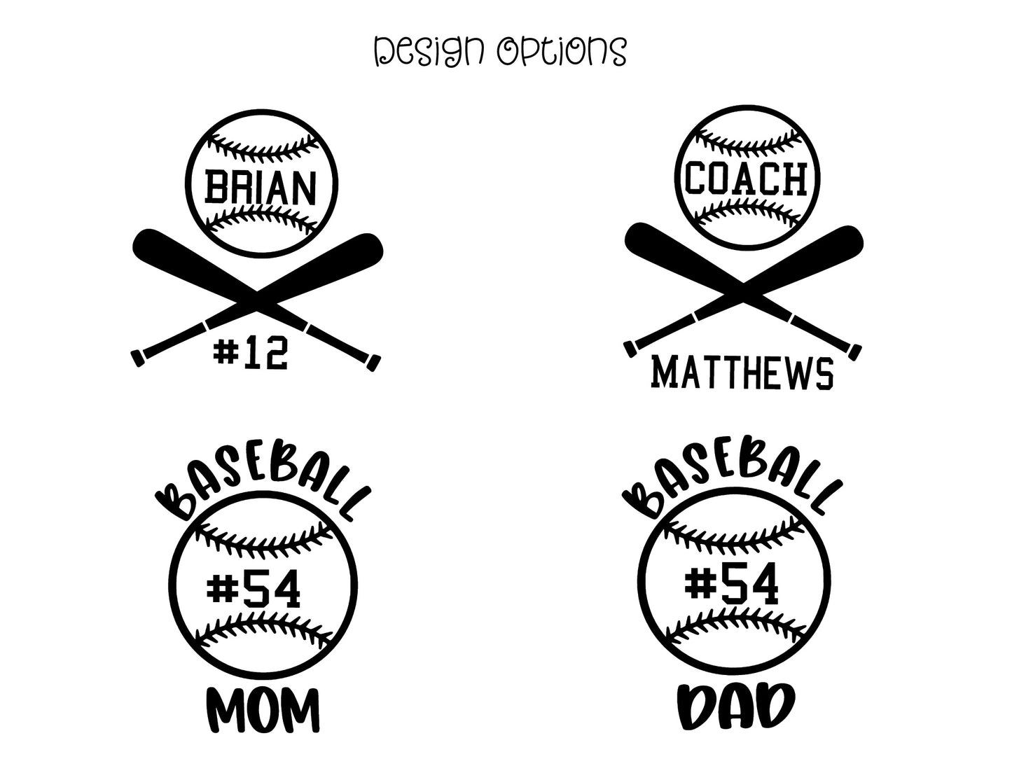 22  oz Personalized Baseball Tumbler - Laser Engraved