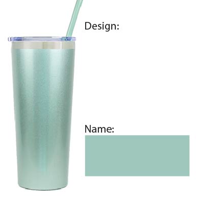 22 oz Personalized Dad Tumbler - Laser Engraved