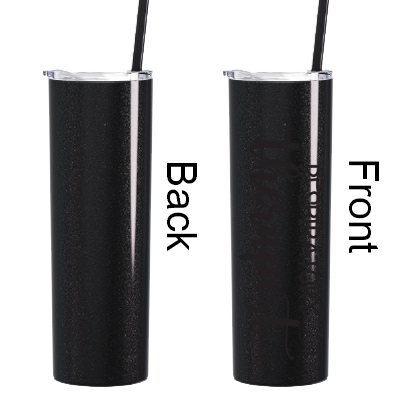 20 oz Personalized Respiratory Therapist Tumbler - Vinyl Decal