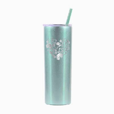 20 oz Personalized Optometry Tumbler - Laser Engraved