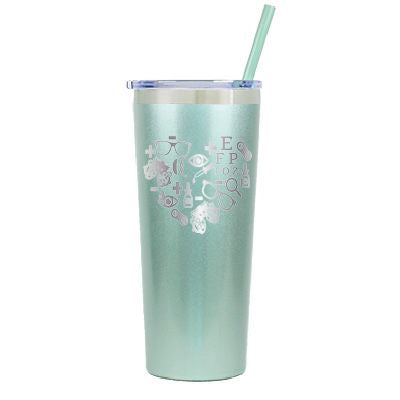 22 oz Personalized Optometry Tumbler - Laser Engraved