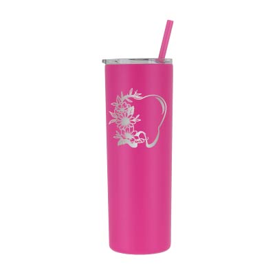 20 oz Personalized Dental Tumbler - Laser Engraved