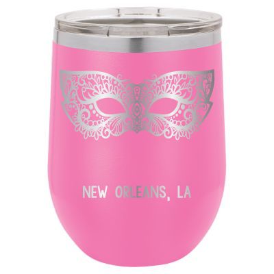 12  oz Personalized New Orleans Tumbler - Laser Engraved