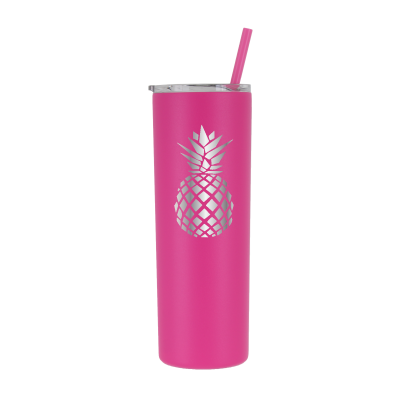 Personalized Pineapple Tumbler - Laser Engraved