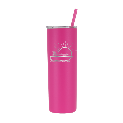 Personalized Cruise Tumbler - Laser Engraved