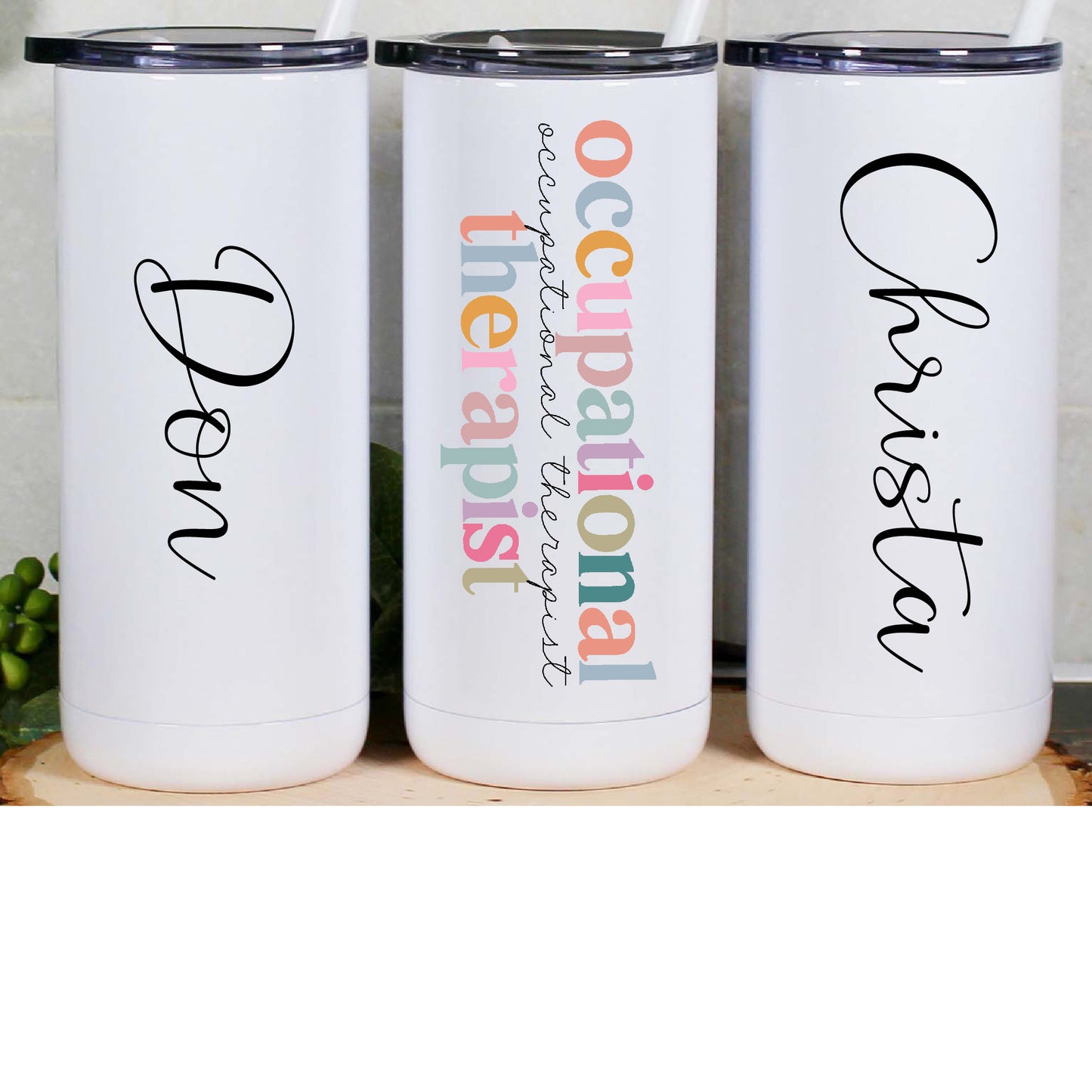 16 oz Maker Personalized Occupational Therapist Tumbler