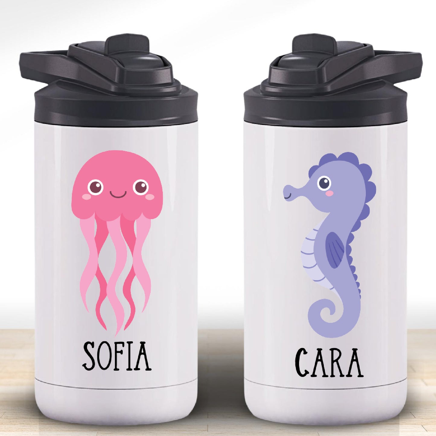 12 oz Kids Ocean Water Bottle