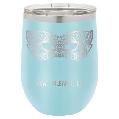 Vaso New Orleans personalizado de 12 oz - grabado con láser