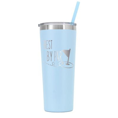 22 oz Personalized Golf Dad Tumbler - Laser Engraved