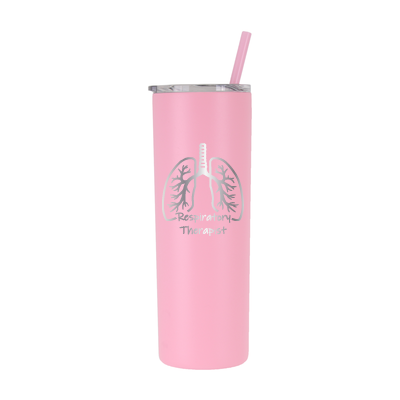 20 oz Personalized Respiratory Therapist Tumbler - Laser Engraved